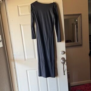 Elegant Black Long Sleeve Dress